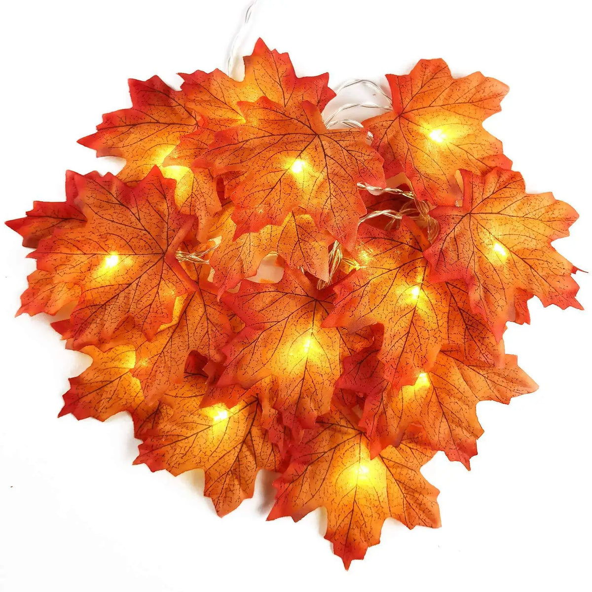 Maple Leaf LED String Lights