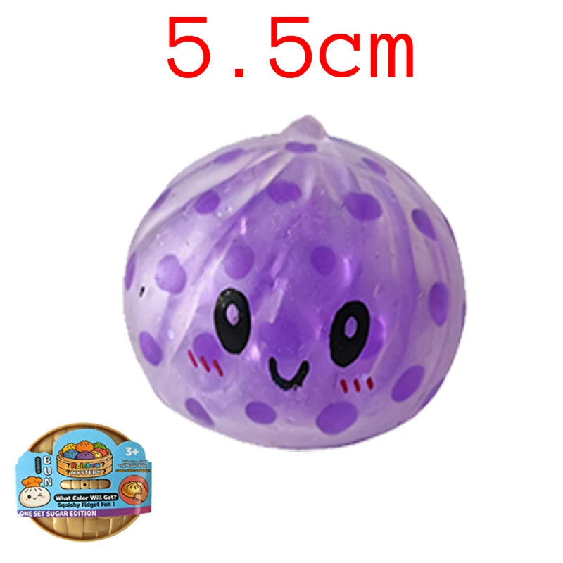 Glitter Dumpling Squishy Toy