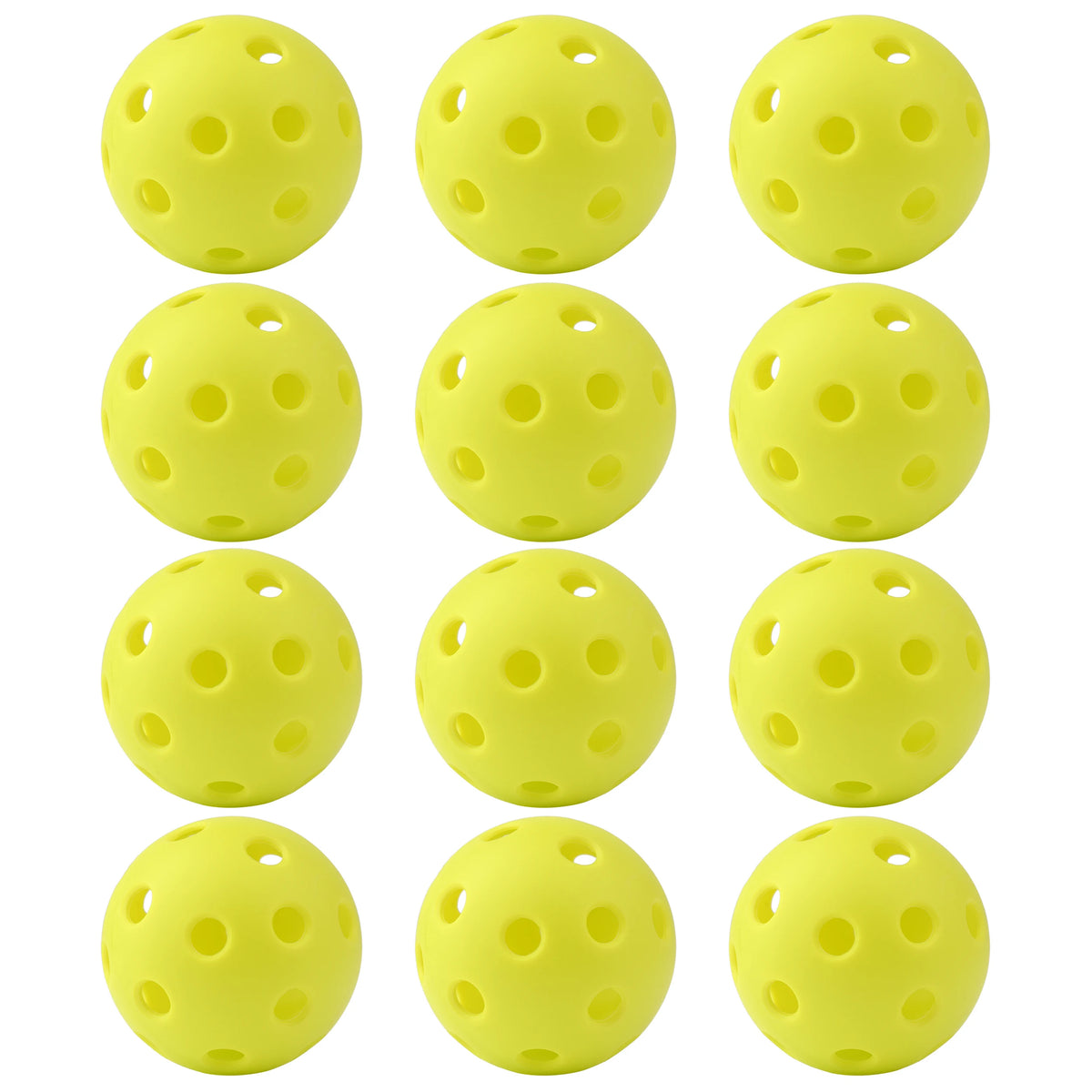 Pickleball Set — 12 Pieces with Mesh Bag