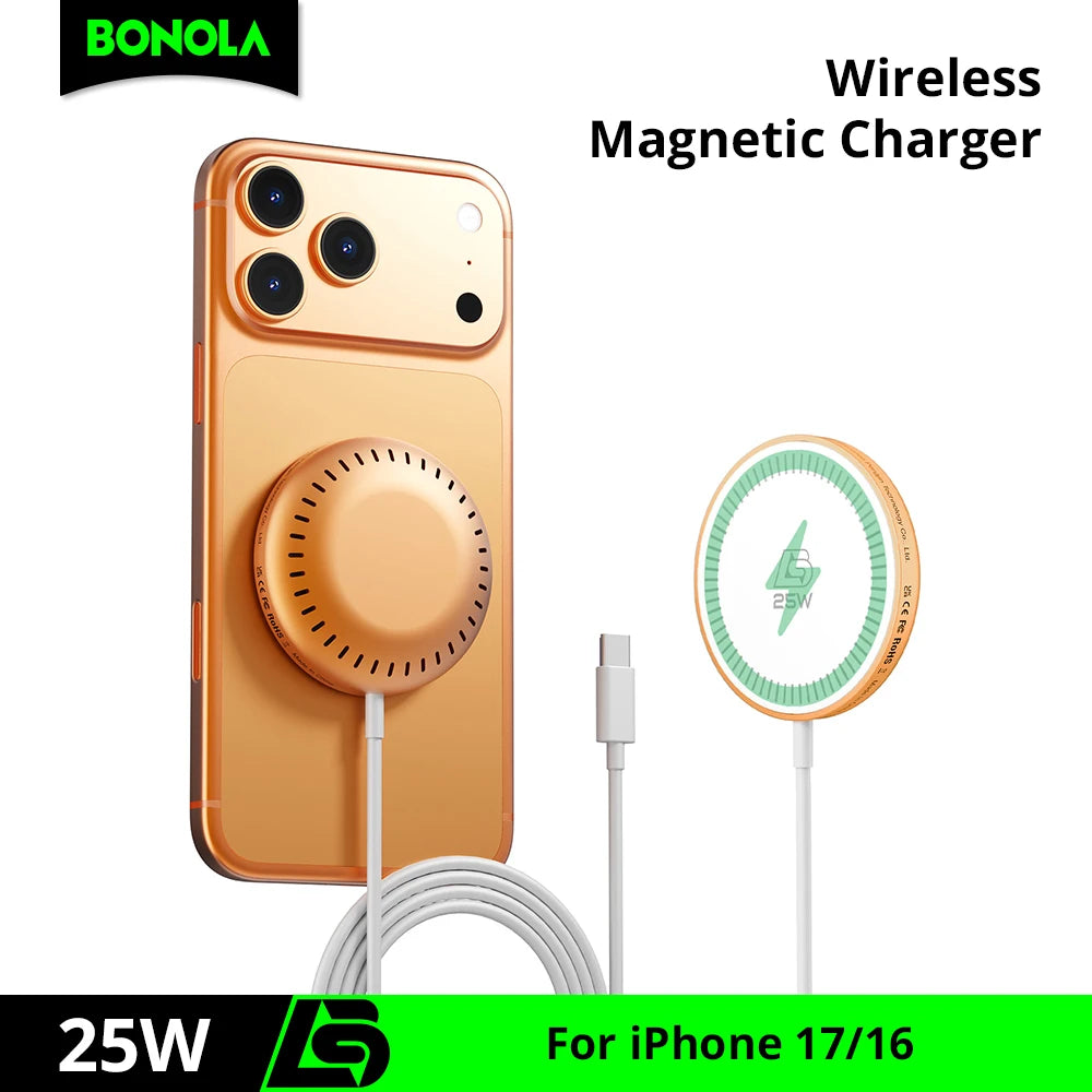 Bonola Magnetic Wireless Charger — 25W
