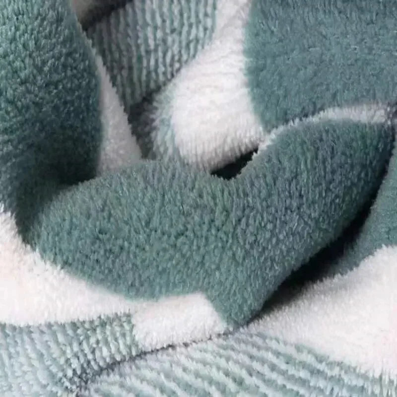 Striped Pattern Towel Set — Soft, Quick-Drying Bath Towels