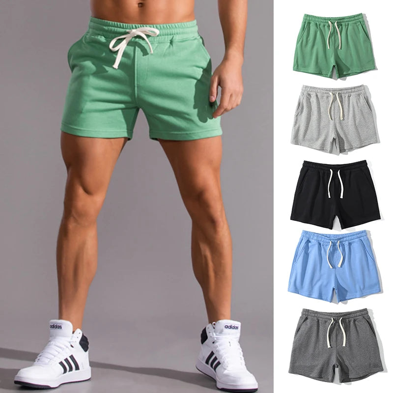 Men's Casual Cotton Shorts — Oversized Fit