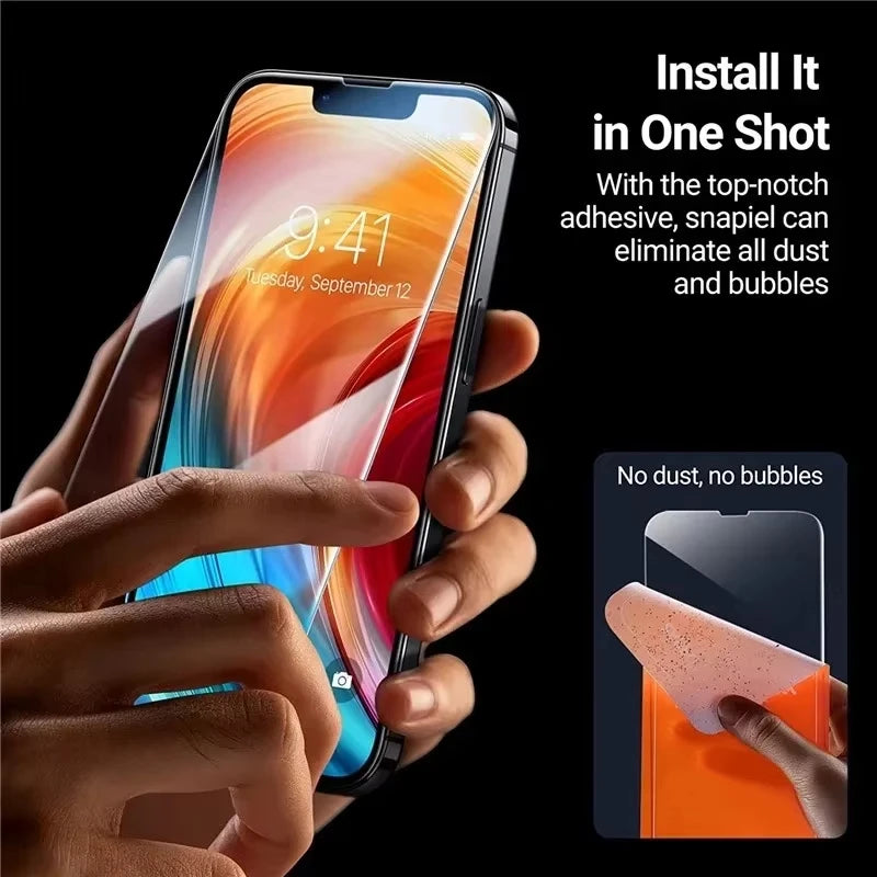 Tempered Glass Screen Protector for iPhone — HD