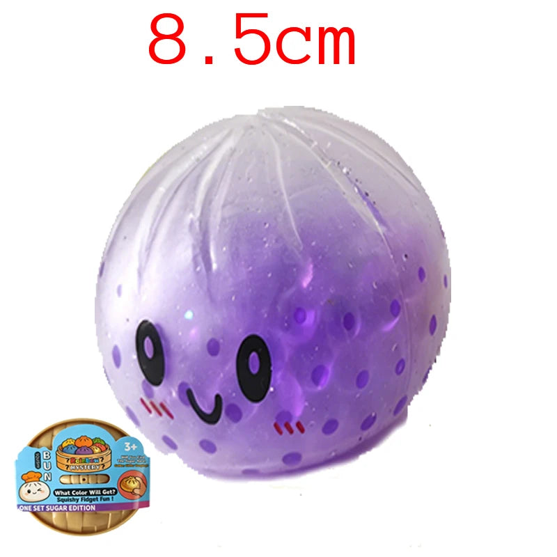 Glitter Dumpling Squishy Toy