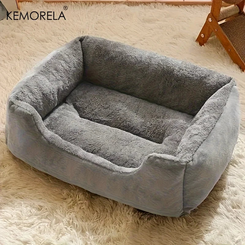 Cozy Plush Pet Bed — Multiple Sizes