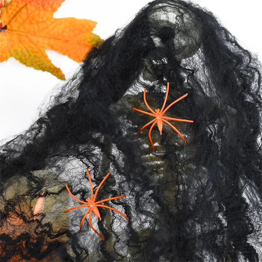 Stretchy Cobweb Halloween Decoration