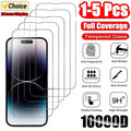 Tempered Glass Screen Protector for iPhone — HD
