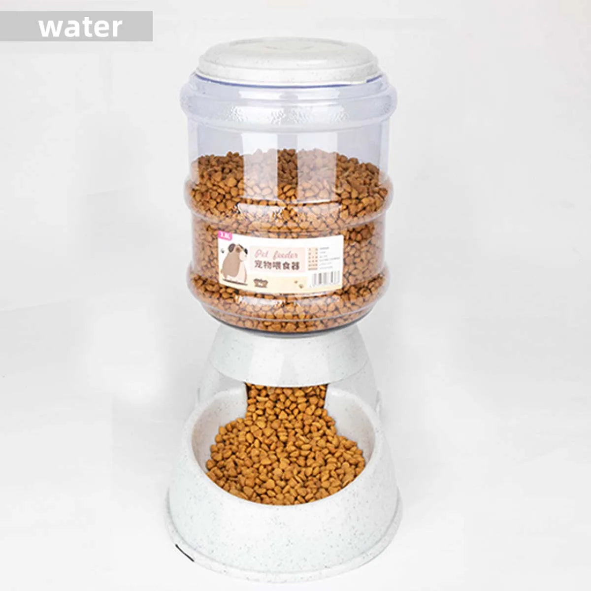 Automatic Pet Feeder & Water Dispenser — 3.8L