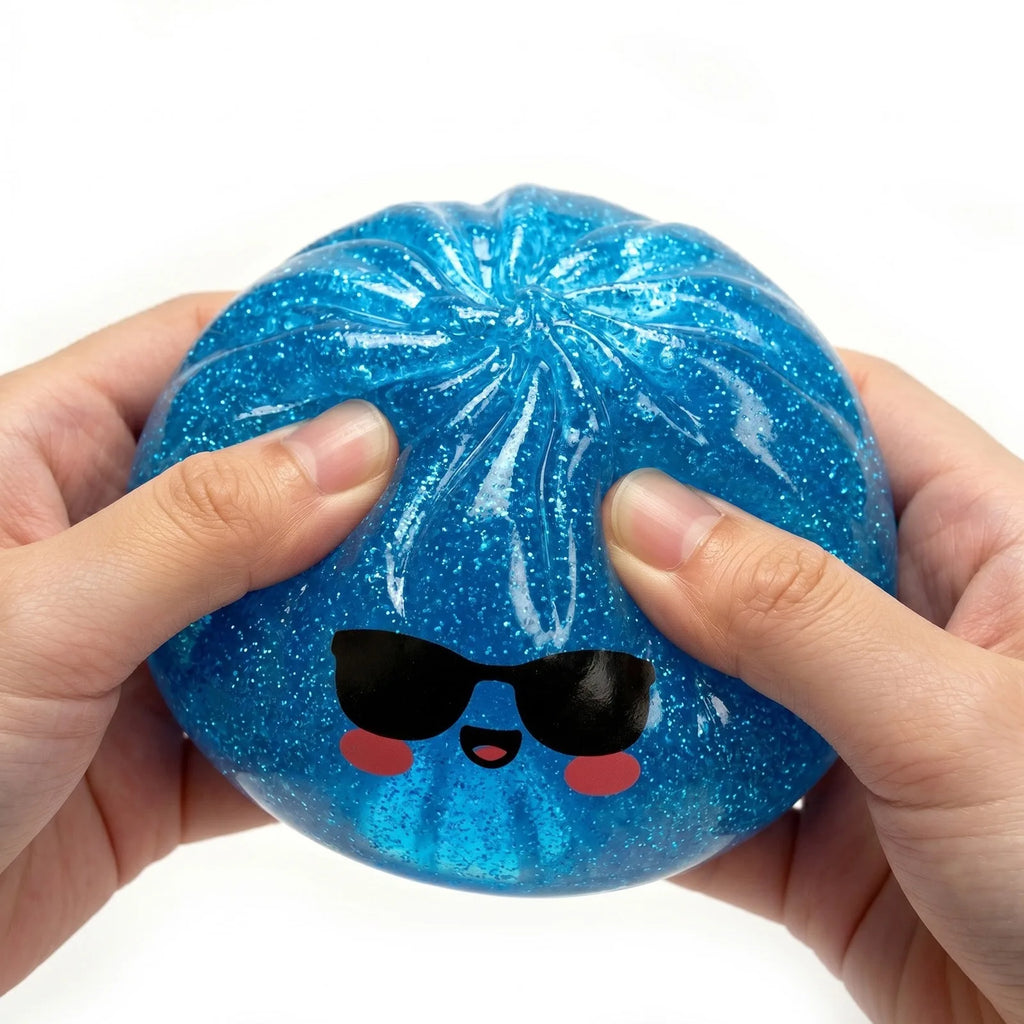 Glitter Halloween Ghost Dumpling Squishy