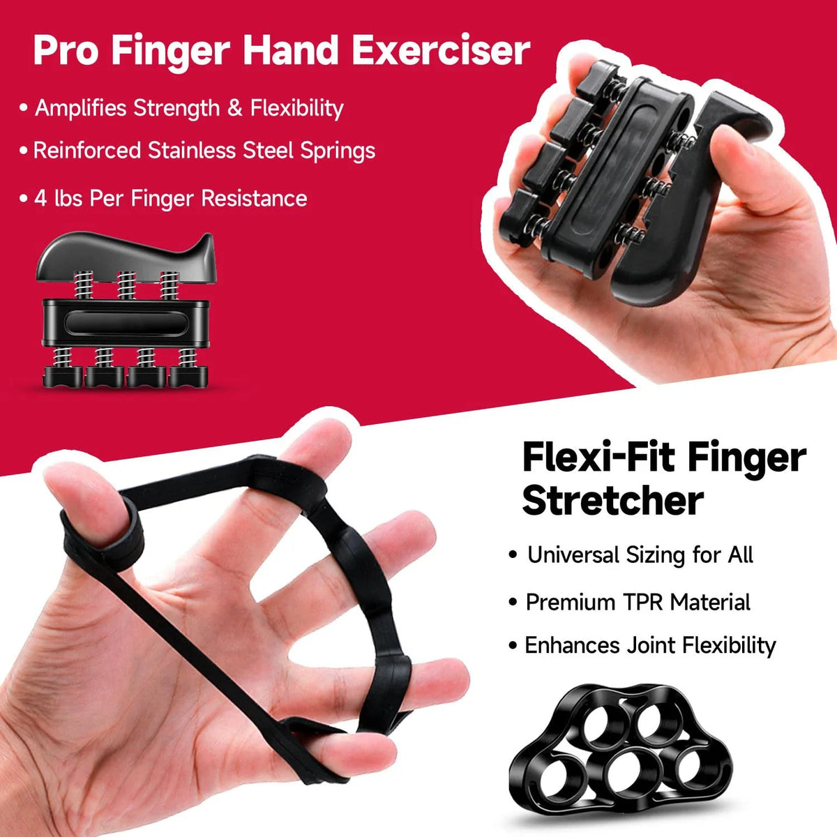 Adjustable Grip Strength Trainer Kit — 5-60kg