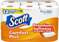 Scott Comfort Plus Toilet Paper — 12 Triple Rolls