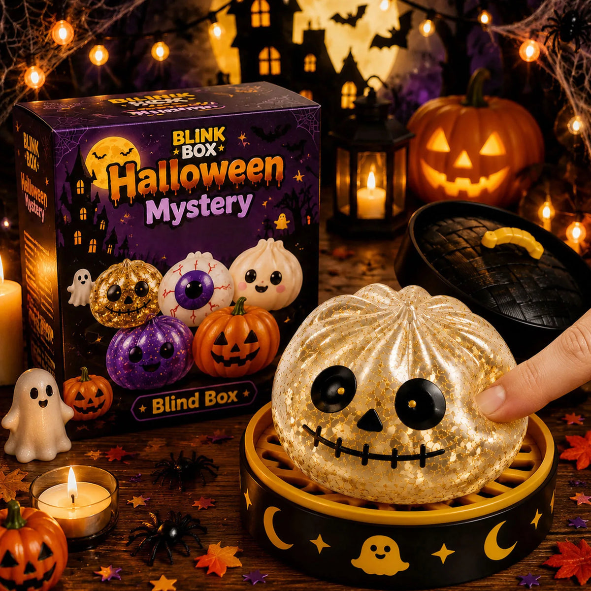 Halloween Dumpling Squishy Toy — 8cm