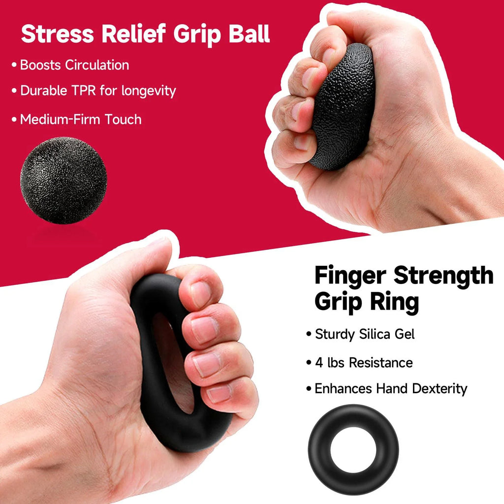 Adjustable Grip Strength Trainer Kit — 5-60kg