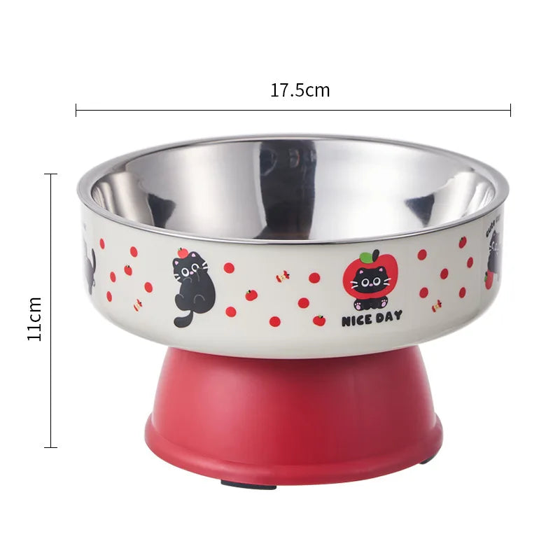 Elevated Stainless Steel Pet Bowl