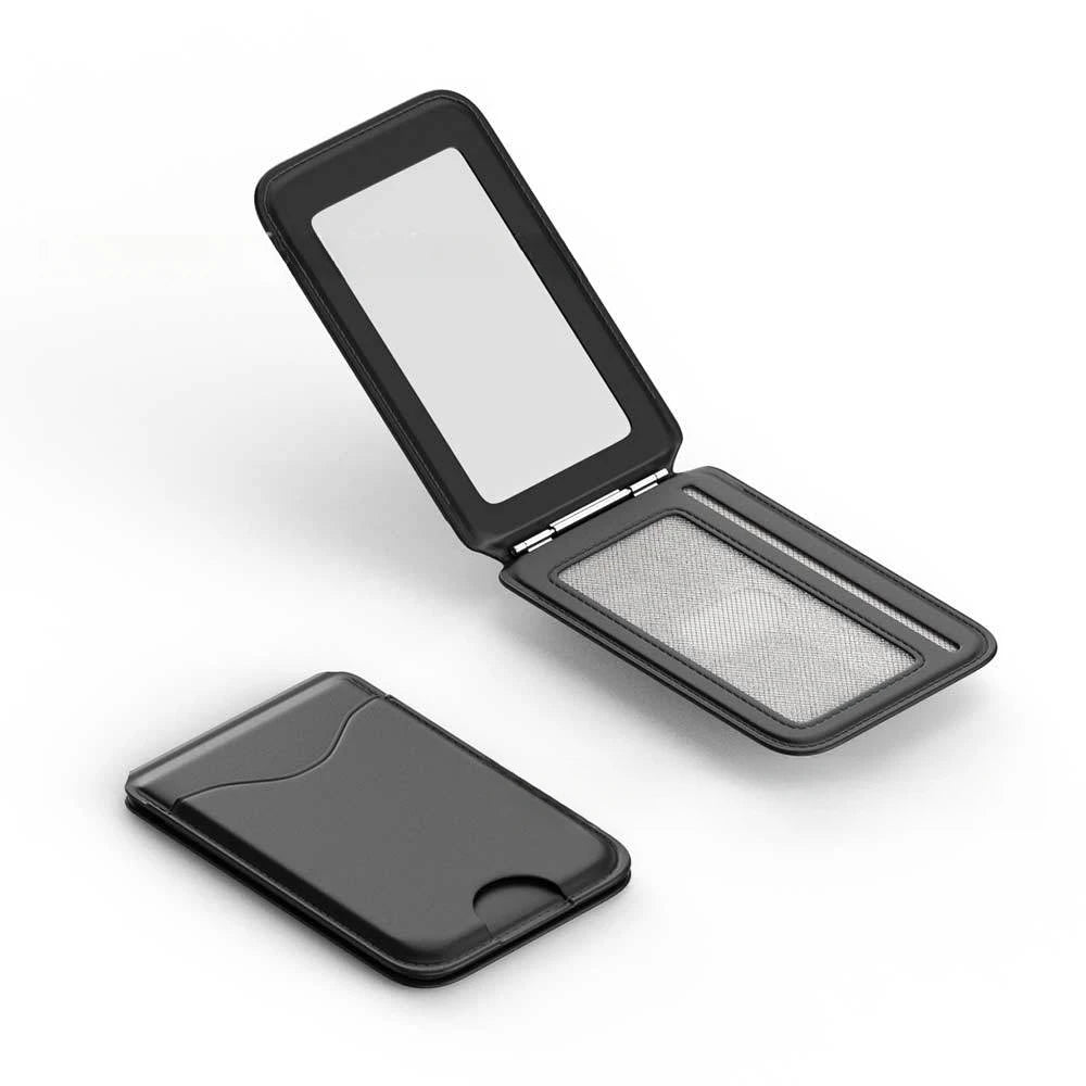 MagSafe Card Holder Wallet with Mirror & Kickstand