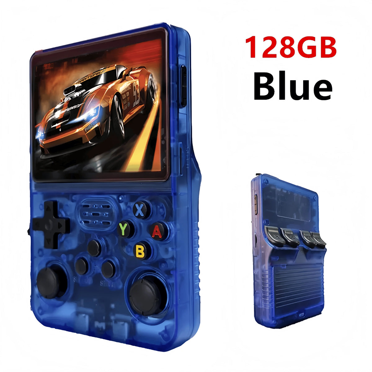 Retro R36S Handheld Game Console — 3.5" IPS Screen, Preloaded Games