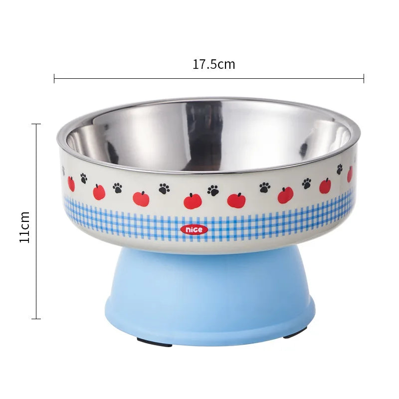 Elevated Stainless Steel Pet Bowl