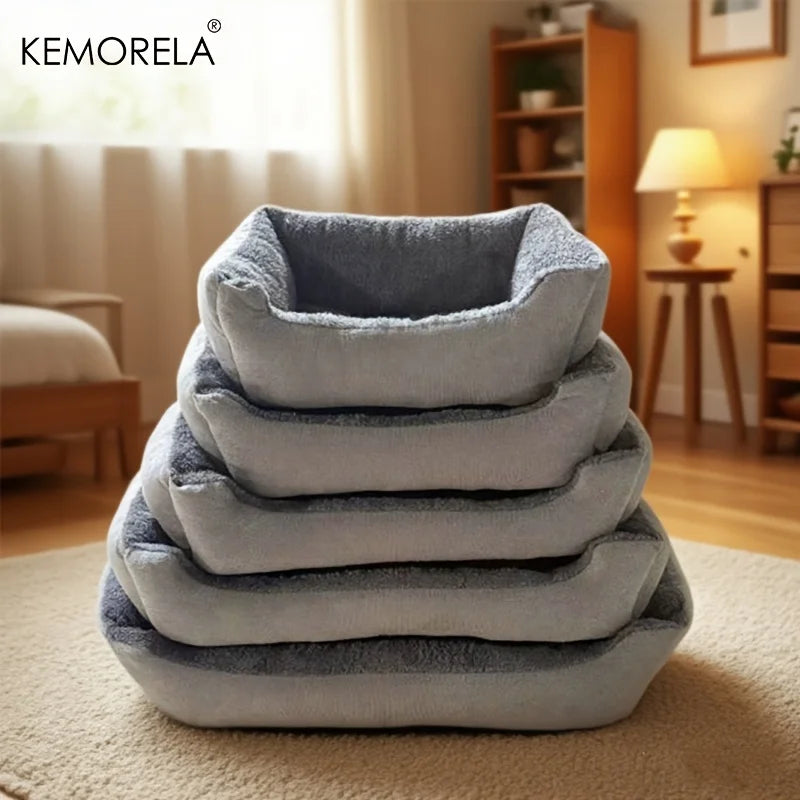 Cozy Plush Pet Bed — Multiple Sizes