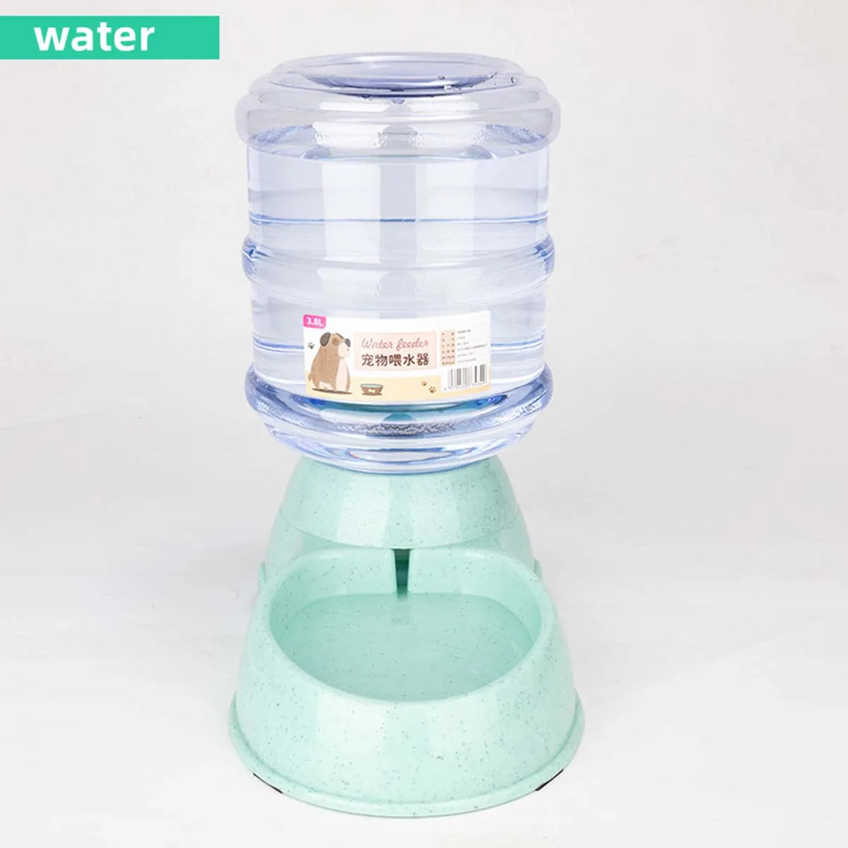 Automatic Pet Feeder & Water Dispenser — 3.8L