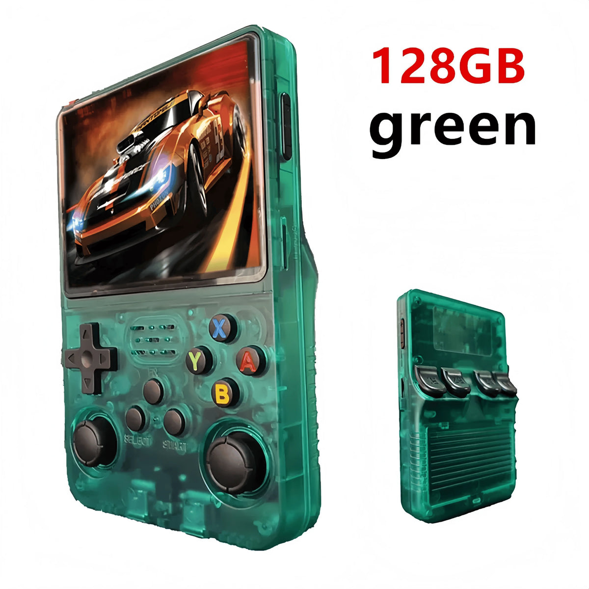 Retro R36S Handheld Game Console — 3.5" IPS Screen, Preloaded Games