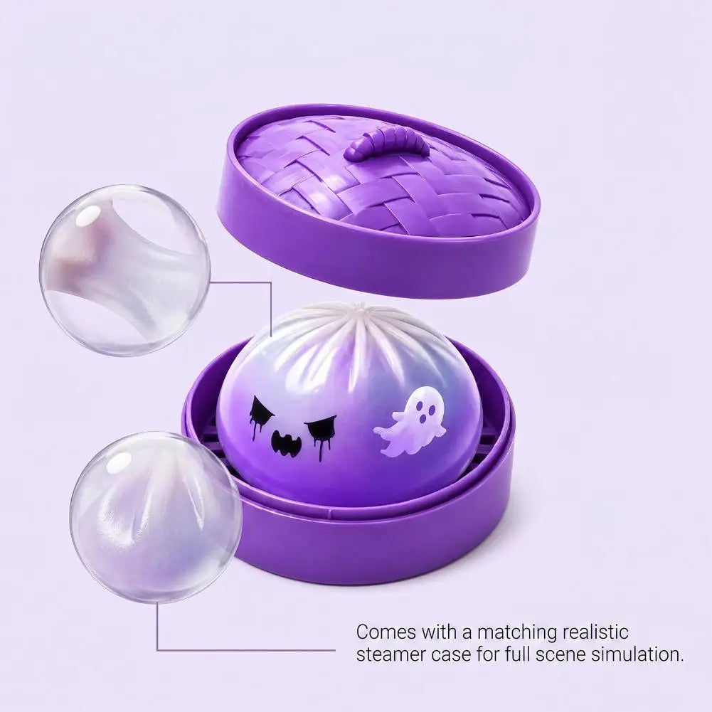 Halloween Ghost Squishy Dumpling Toy