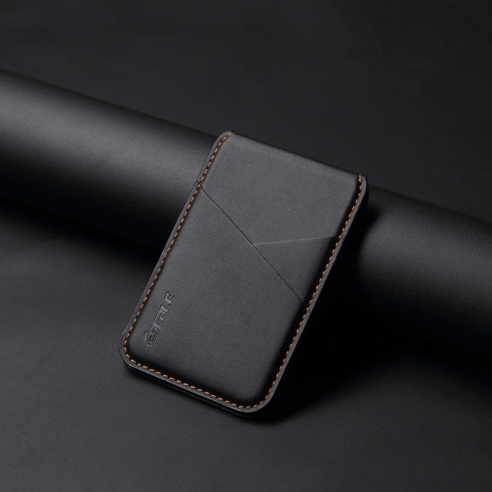 Luxury Leather MagSafe Wallet & Card Holder