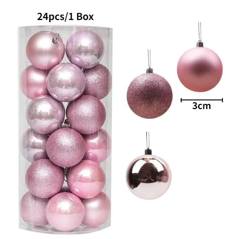 Christmas Ball Ornaments — 3cm