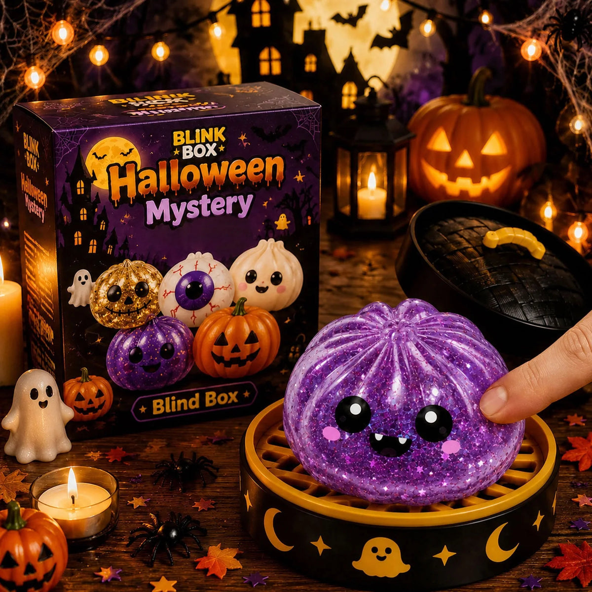 Halloween Mystery Blind Box Squishy Toy