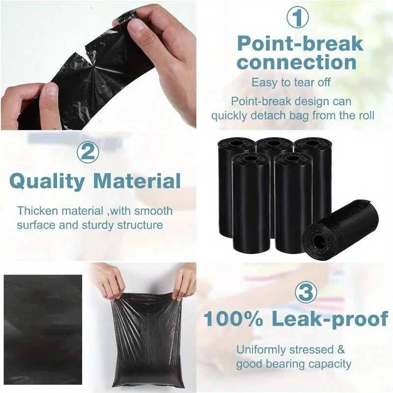Dog Poop Bags + Dispenser — 150 Count
