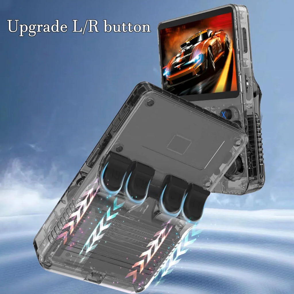 Retro R36S Handheld Game Console — 3.5" IPS Screen, Preloaded Games