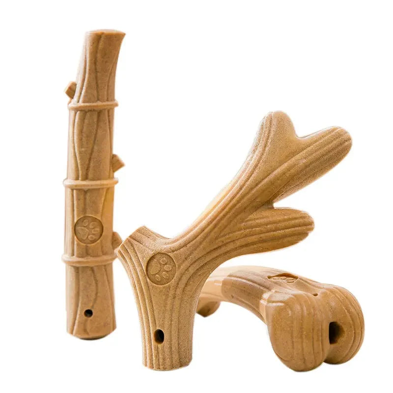 Wooden Chew Toy for Aggressive Chewers