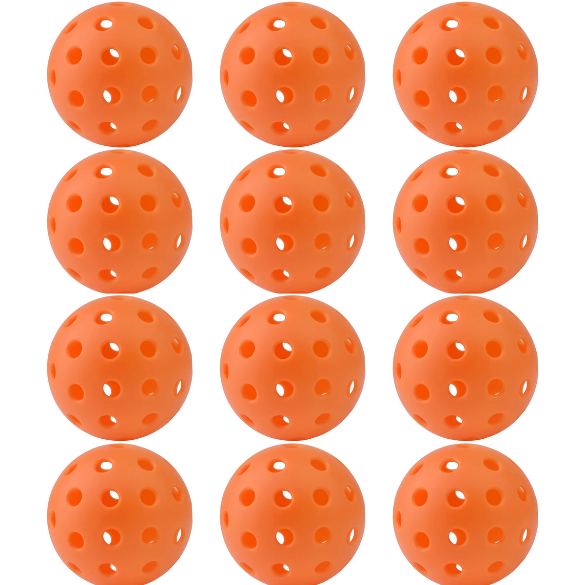 Pickleball Set — 12 Pieces with Mesh Bag