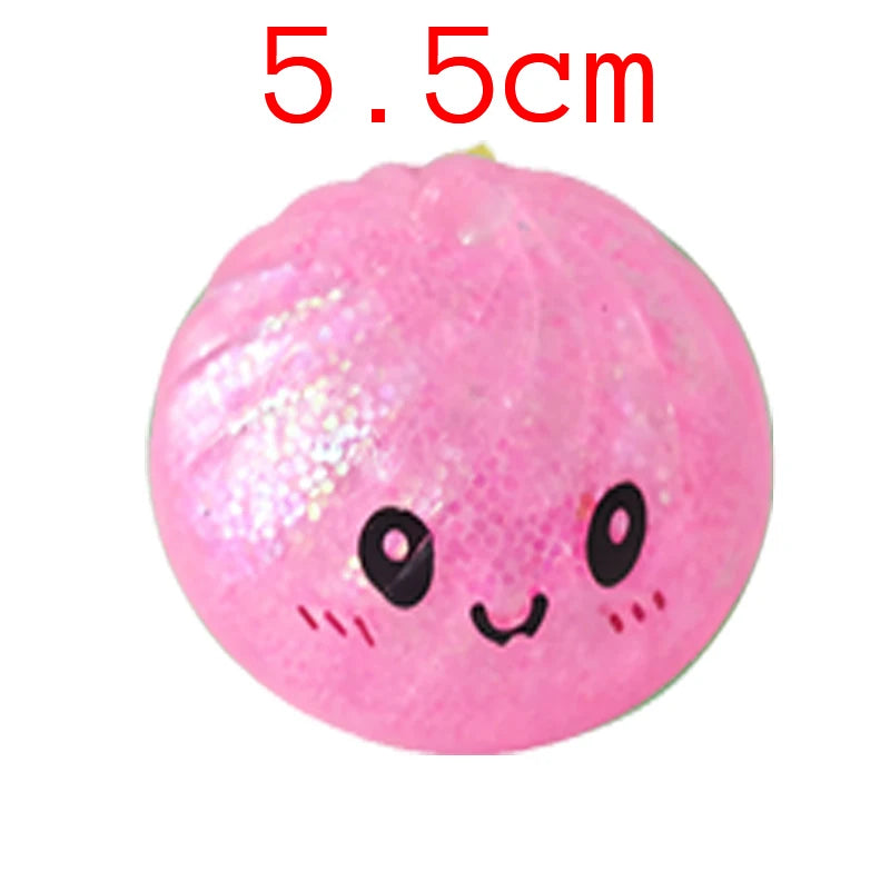 Glitter Dumpling Squishy Toy