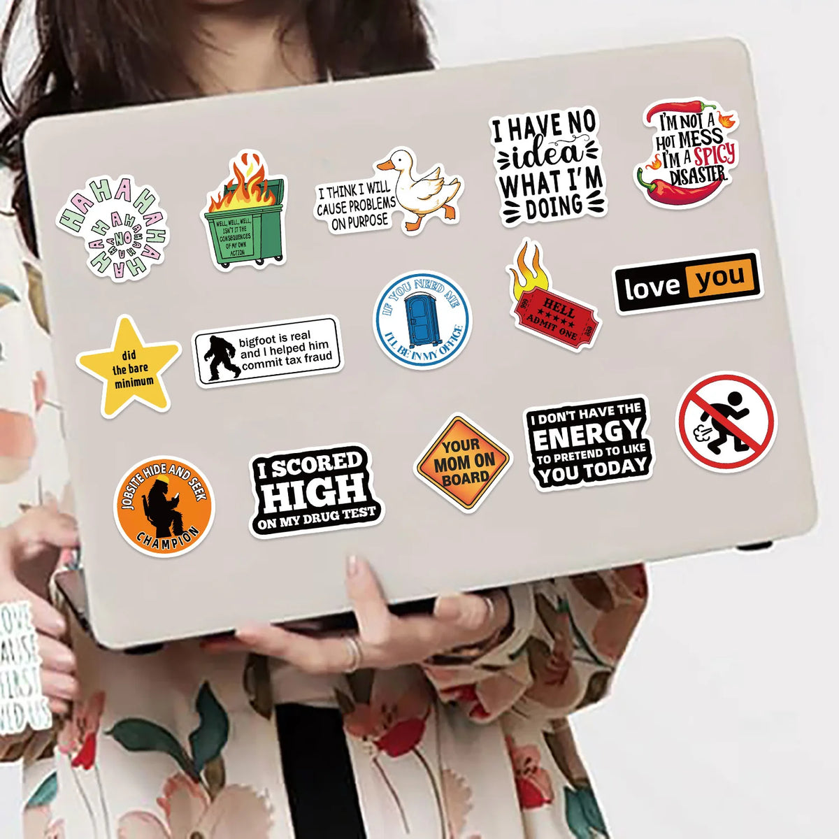 Snarky Meme Sticker Pack — 100 Pieces