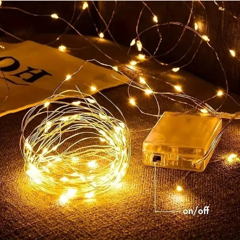 Battery-Powered Fairy Light String
