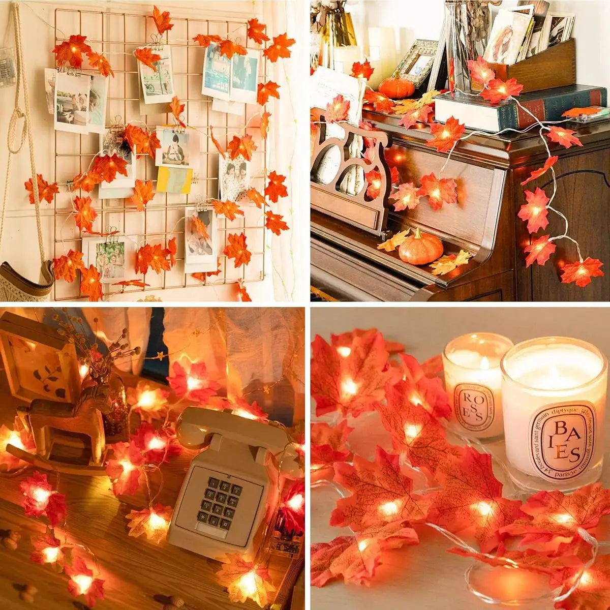 Battery-Powered LED Fairy Lights