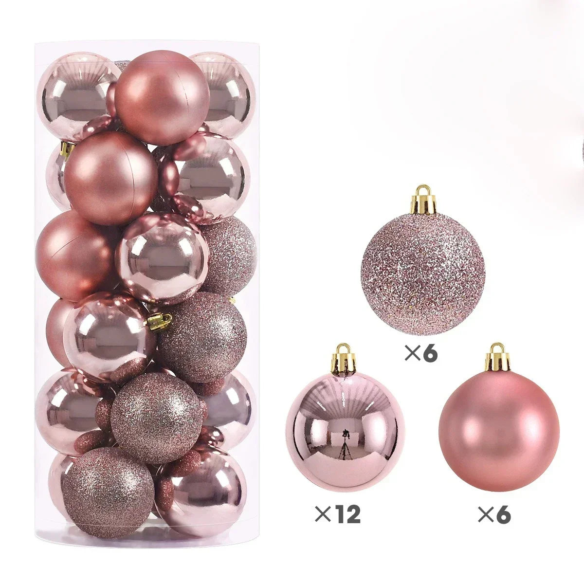 Christmas Ball Ornaments — 3/4/6cm