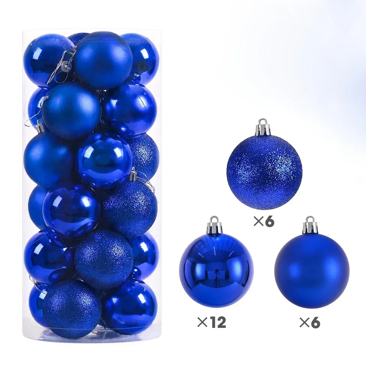 Christmas Ball Ornaments — 3/4/6cm