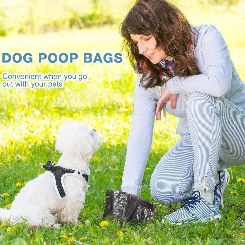Dog Poop Bags + Dispenser — 150 Count