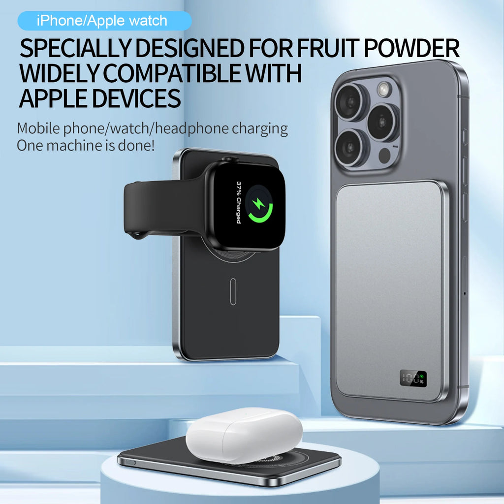 Ultra-Thin Alloy Magnetic Power Bank