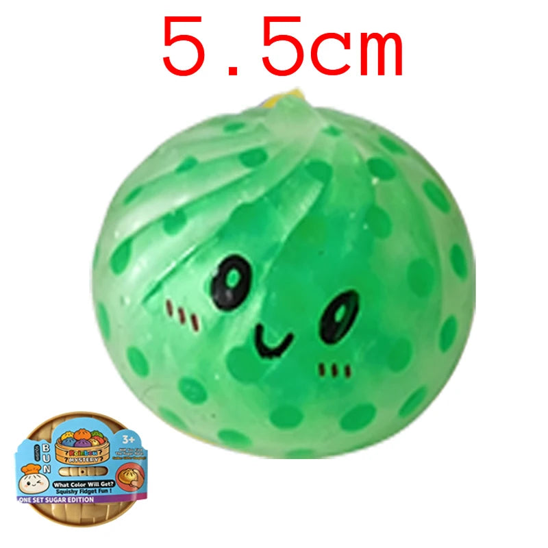 Glitter Dumpling Squishy Toy