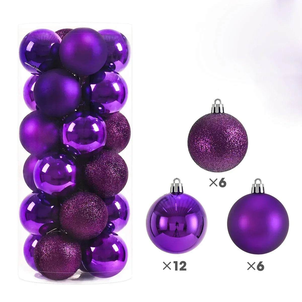 Christmas Ball Ornaments — 3/4/6cm