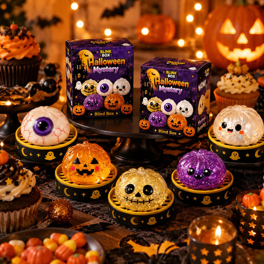 Halloween Mystery Blind Box Squishy Toy