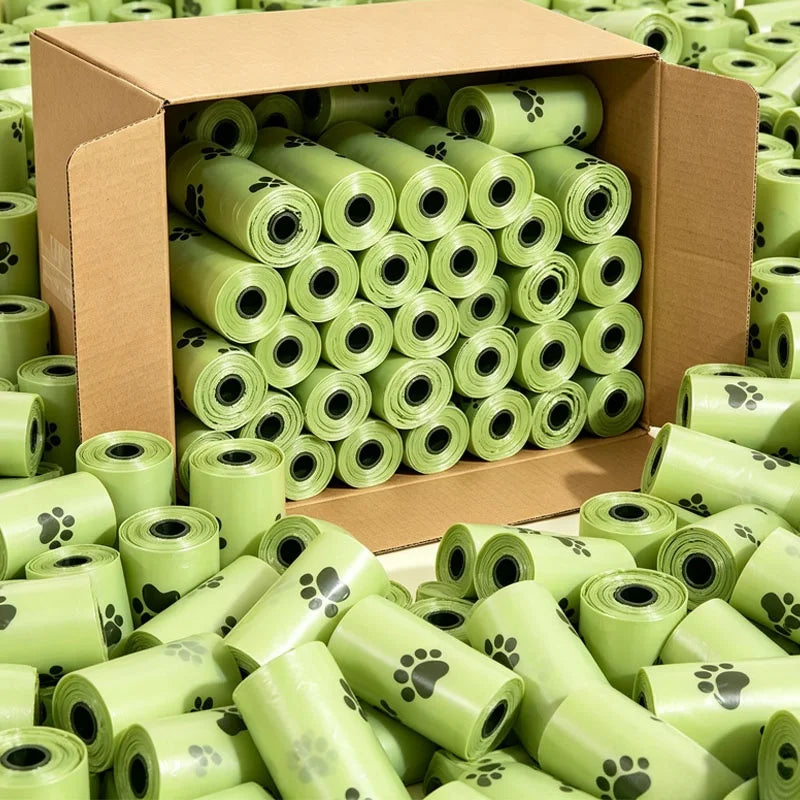 Scented Biodegradable Dog Poop Bags — Bulk Rolls