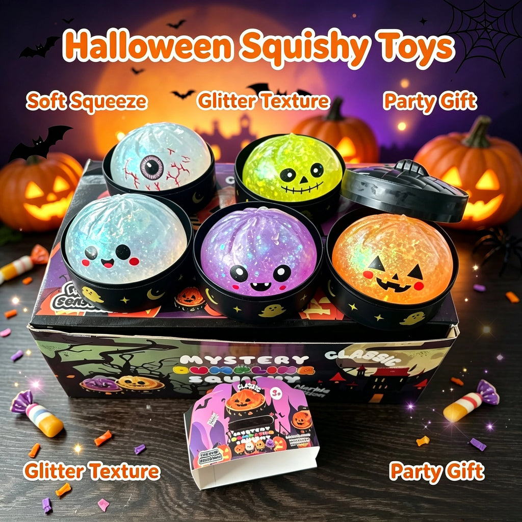 Halloween Dumpling Squishy Toy — 8cm