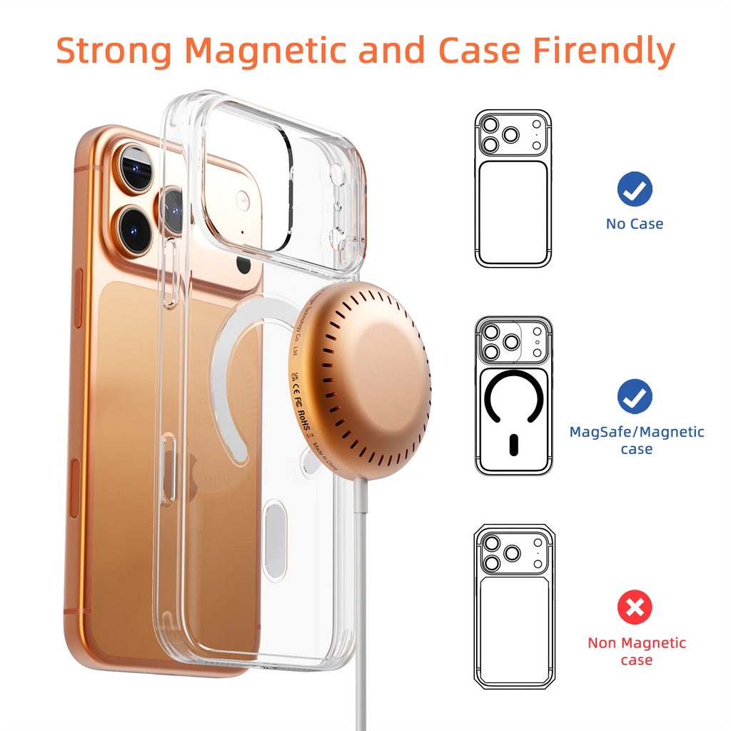 Bonola Magnetic Wireless Charger — 25W