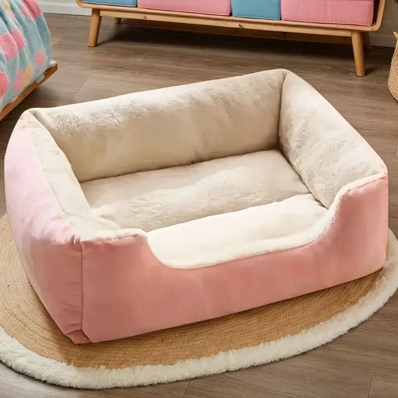Cozy Plush Pet Bed — Multiple Sizes