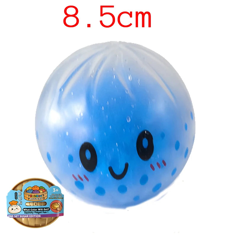 Glitter Dumpling Squishy Toy