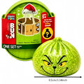 Glitter Green Dumpling Squishy Toy