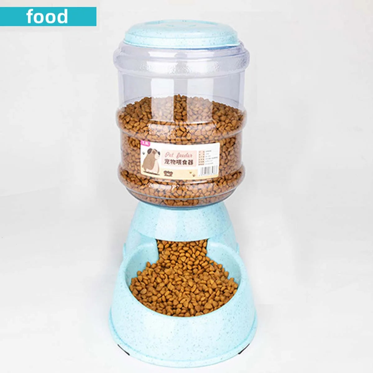 Automatic Pet Feeder & Water Dispenser — 3.8L
